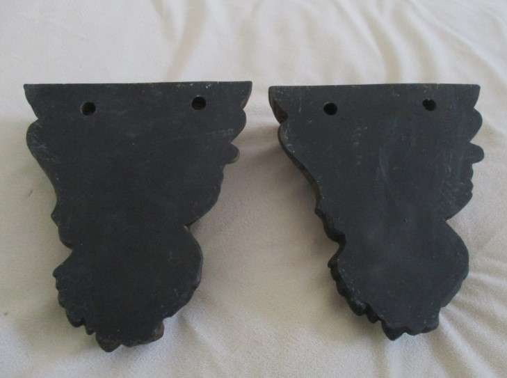 Two small vintage Cherub shelves to display special treasures