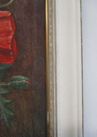 Large vintage 1930's original oil on canvas by German artist Rudi Seifert in vintage frame - signed