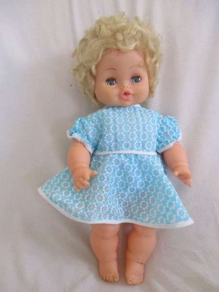 Two very sweet vintage rubber dolls