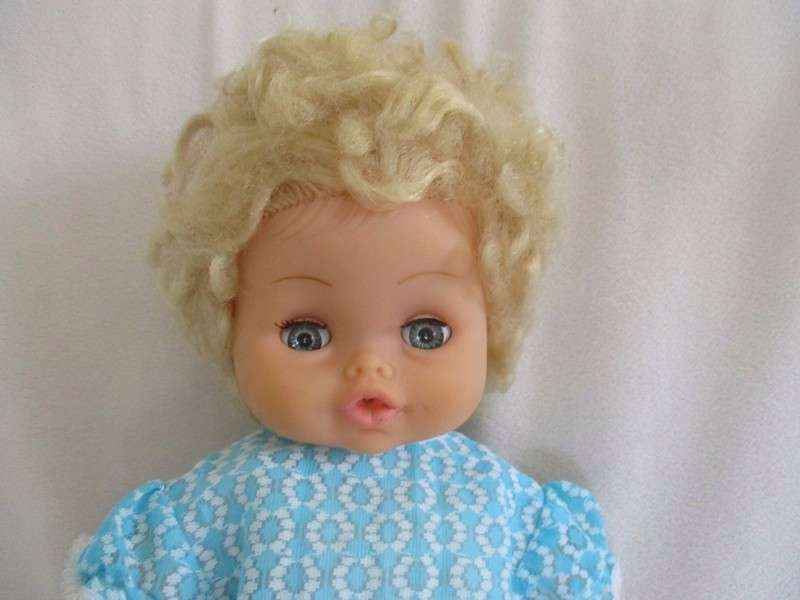 Two very sweet vintage rubber dolls