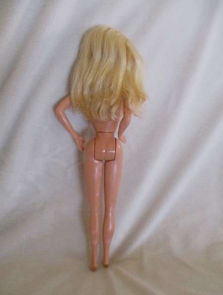 Vintage 1983 Philippines Mattel Crystal Barbie doll in later edition original Barbie dress