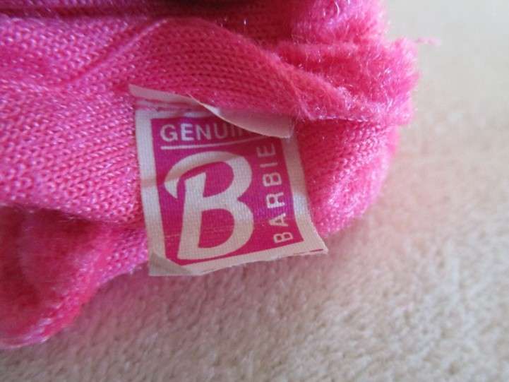 Vintage 1983 Philippines Mattel Crystal Barbie doll in later edition original Barbie dress