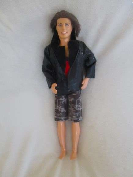 Barbie's boyfriend - Totally Cool Ken with original funky hairstyle and knees that bend