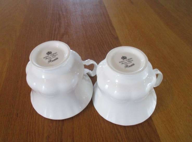 Two Royal Albert trios (Reverie) - one price!