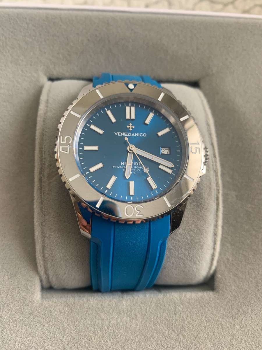 Italian Dive Watch with Tungsten Bezel
