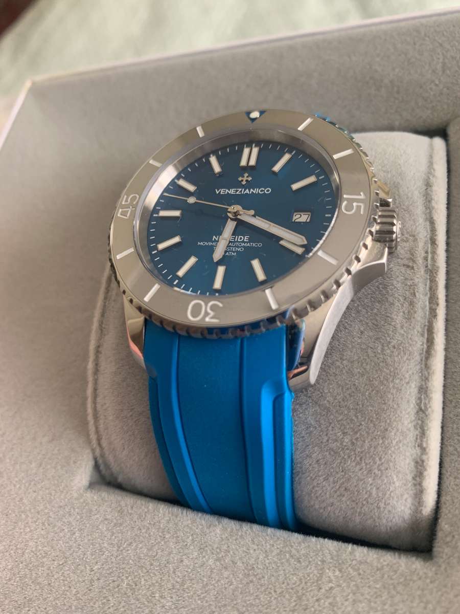Italian Dive Watch with Tungsten Bezel