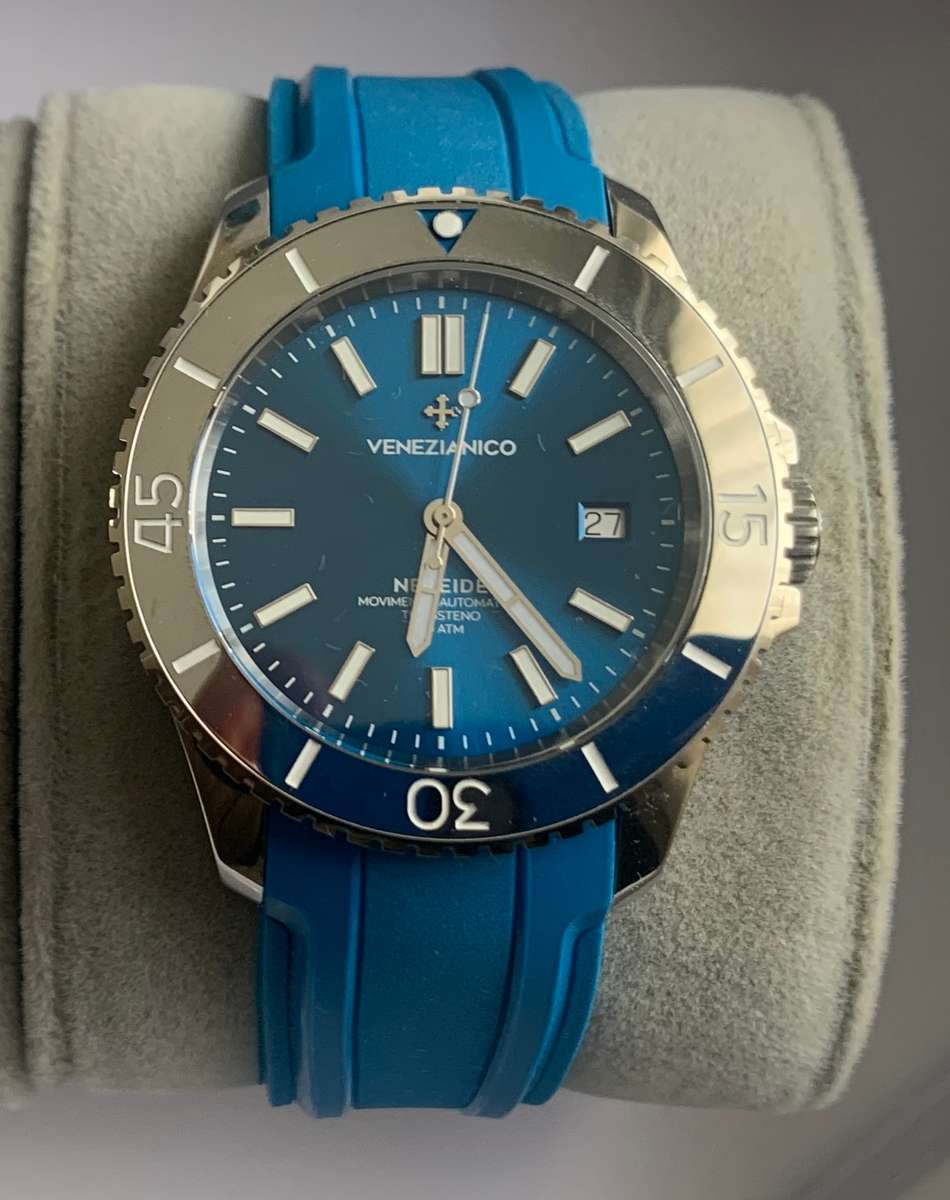 Italian Dive Watch with Tungsten Bezel