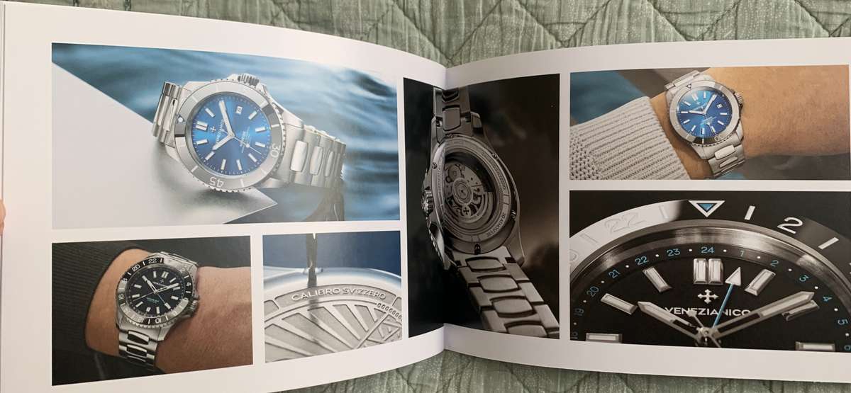 Beautiful Italian Dive Watch - Ceramic Bezel