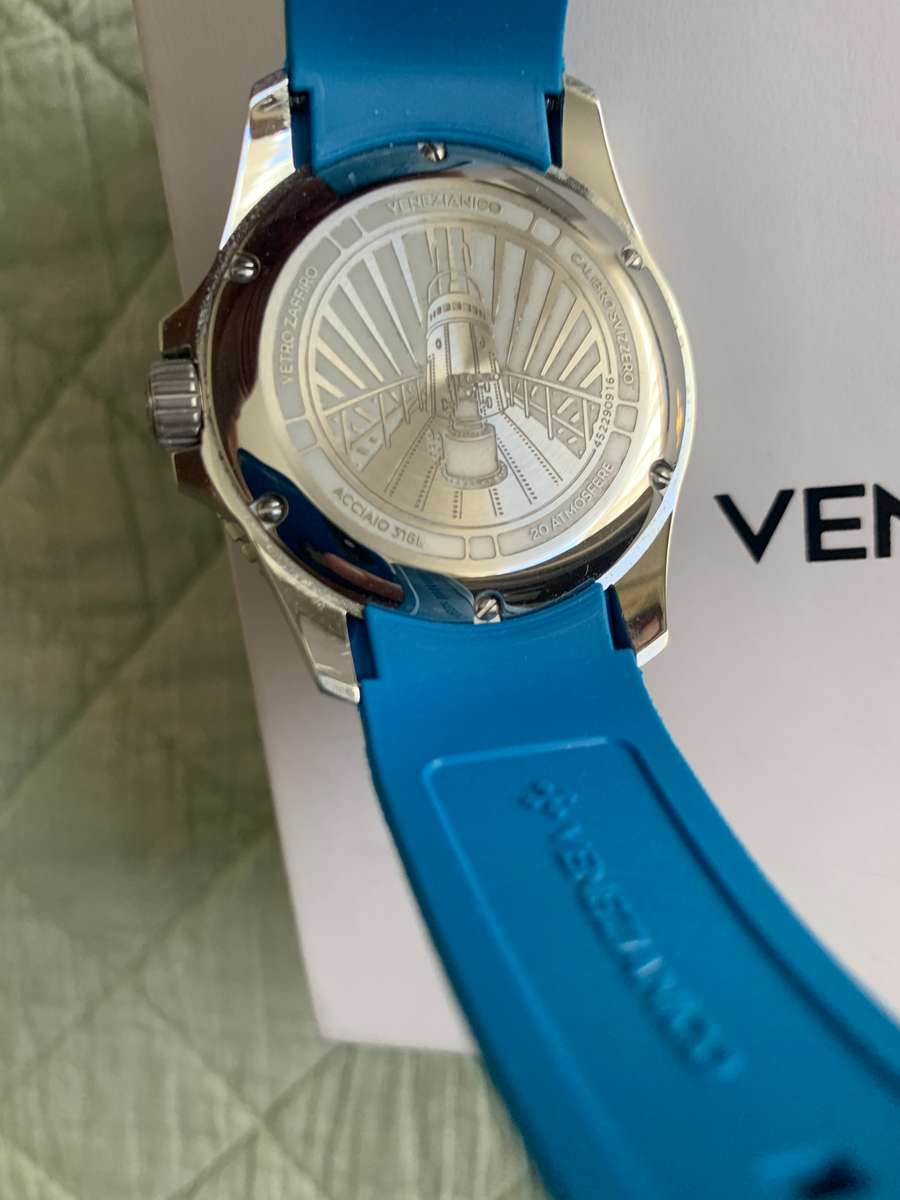 Italian Dive Watch with Tungsten Bezel