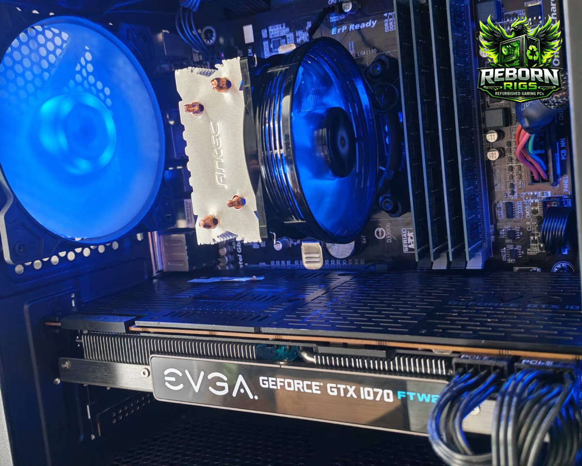 Gaming PC with Intel i7, 32GB RAM, 512GB SSD, 1TB HDD, 8GB GPU