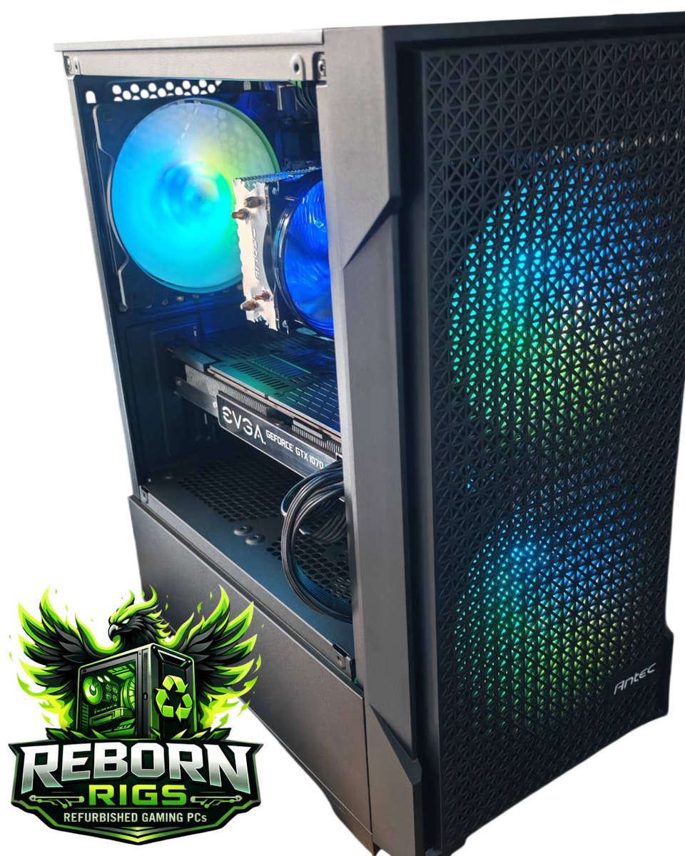 Gaming PC with Intel i7, 32GB RAM, 512GB SSD, 1TB HDD, 8GB GPU