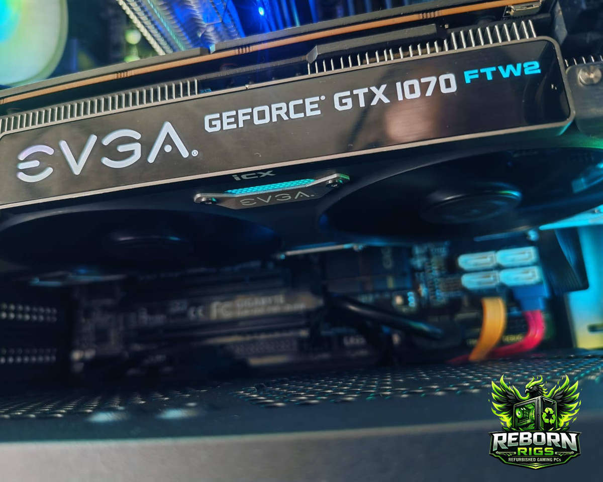 Gaming PC with Intel i7, 32GB RAM, 512GB SSD, 1TB HDD, 8GB GPU