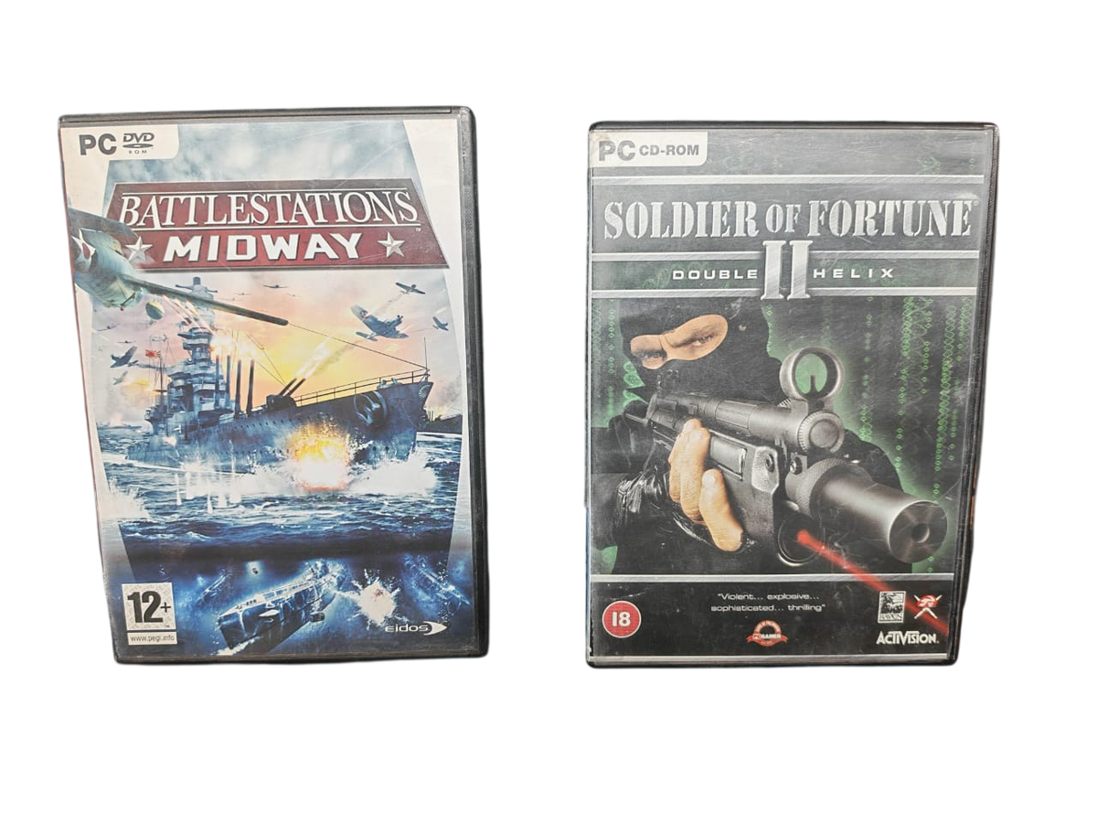 Battlestations Midway & Soldier of Furtune Double Helix - PC Game Bundle