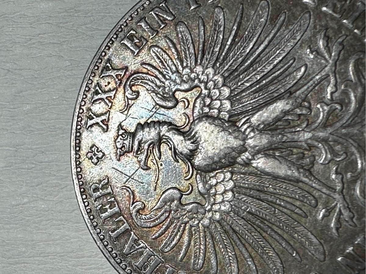 1862 1 Vereinsthaler - Free imperial city of Frankfurt ( German states )