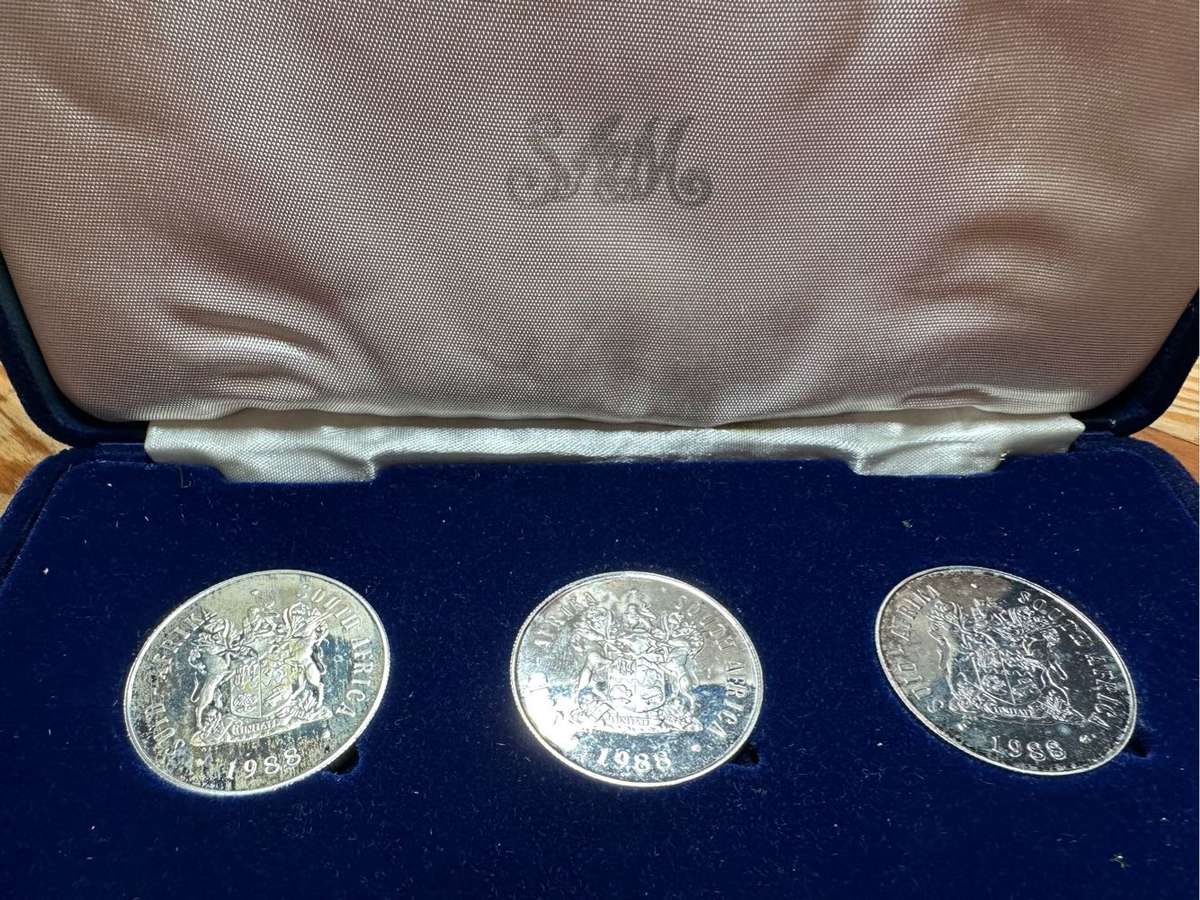 Set of 3 Silver R1- proof set