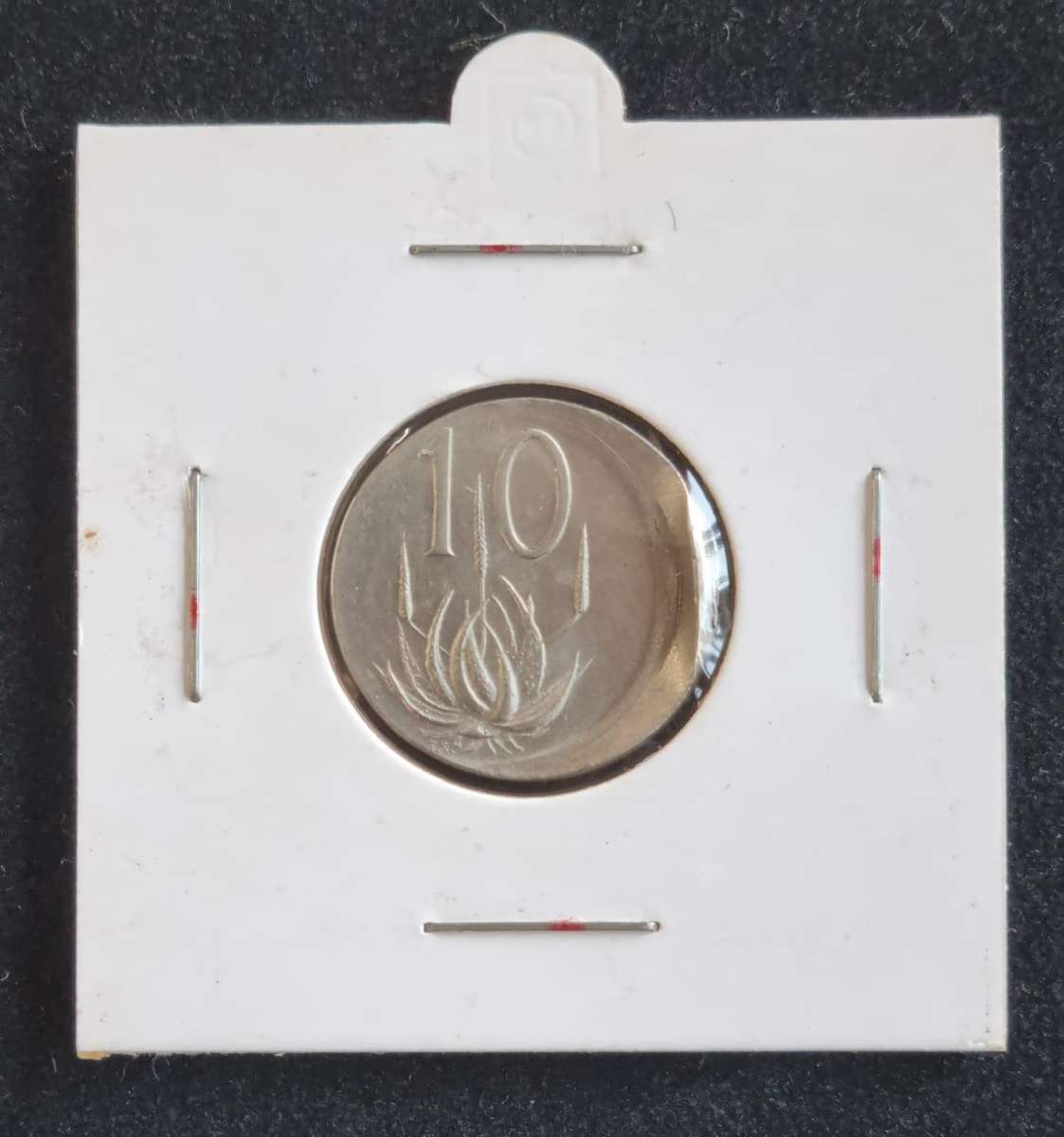 RSA 10 cent nickel error coin