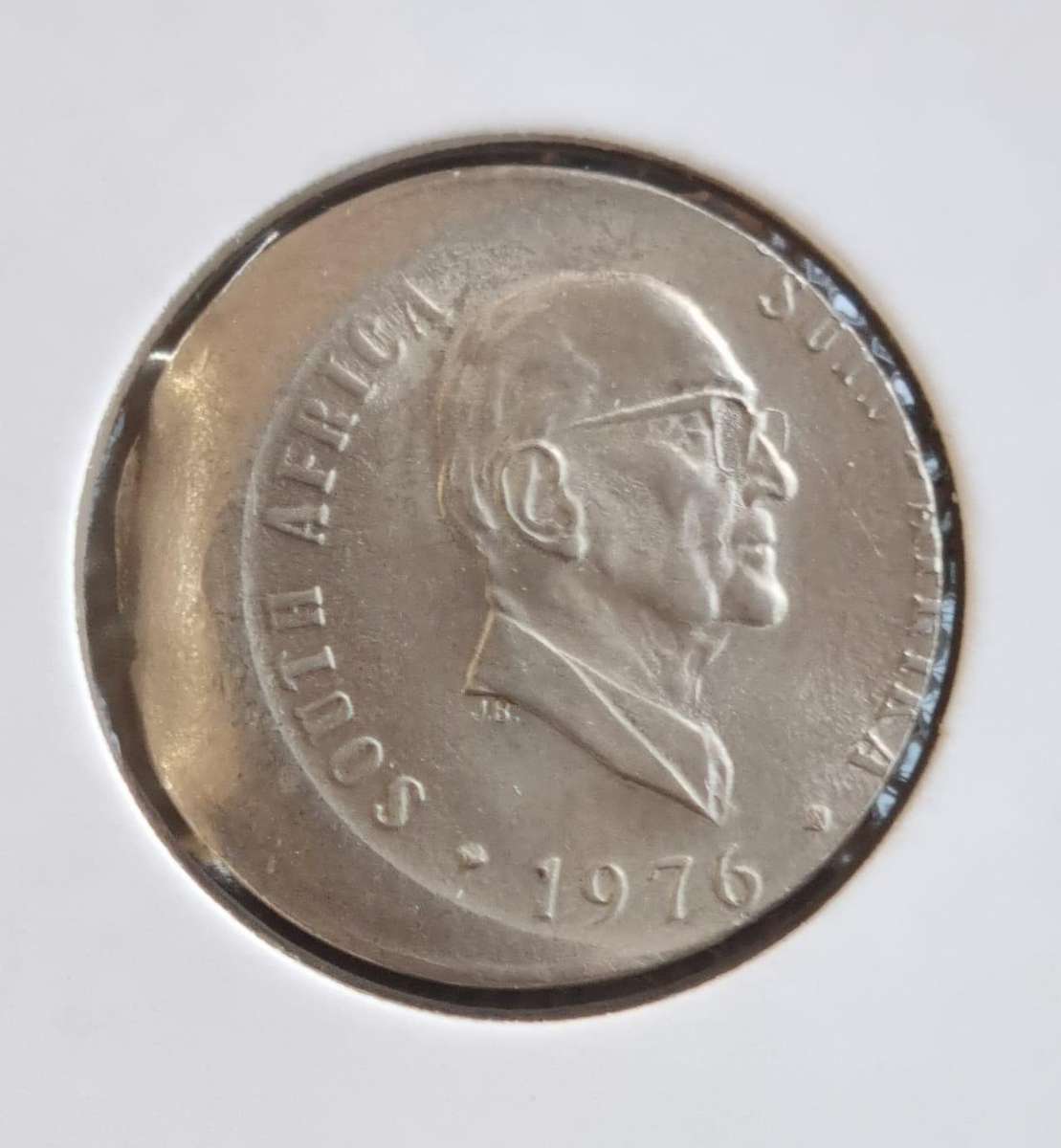 RSA 10 cent nickel error coin