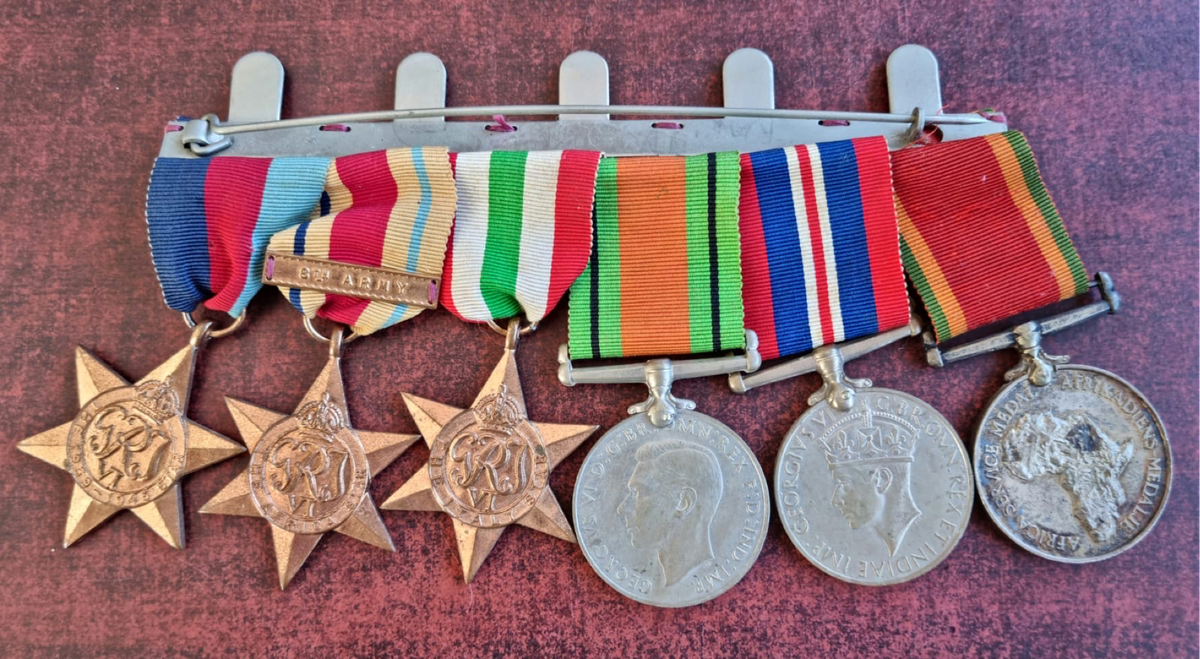 WW2 Medal Group of 6