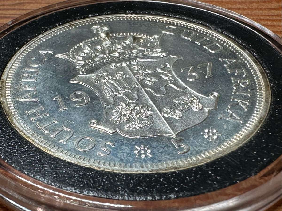 1937 5 Shilling Pattern coin