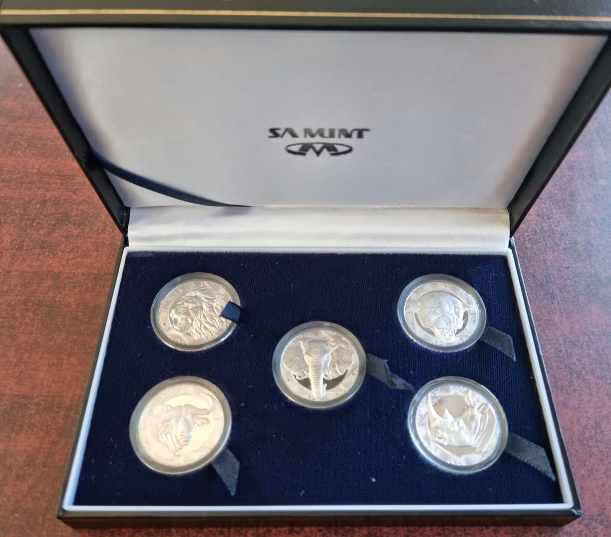 Big 5 silver Proof set ( 5 x coins )