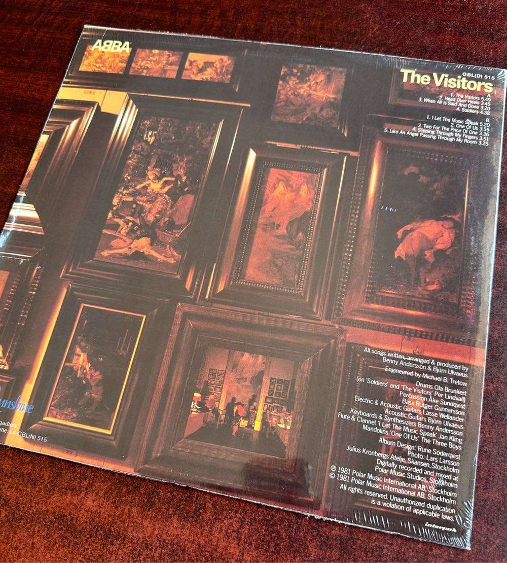 ABBA Sealed vinyl - The Visitors