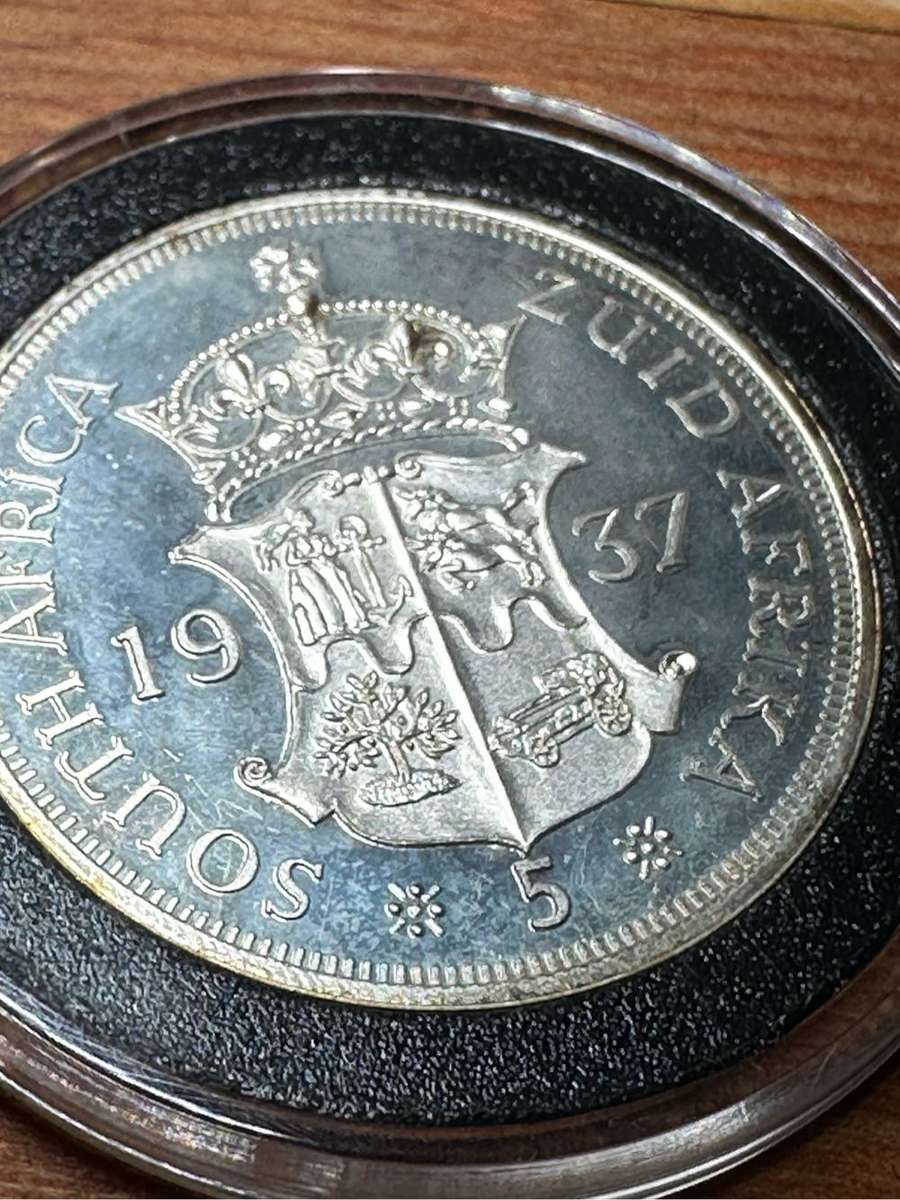 1937 5 Shilling Pattern coin