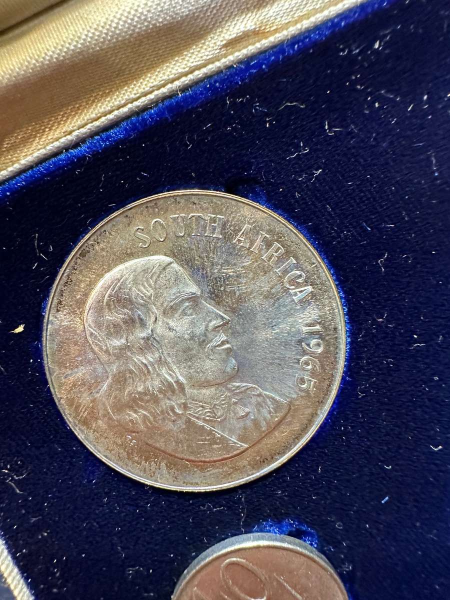 1965 R1- proof set ( mixed Afrikaans & English )