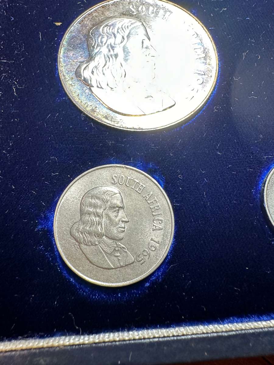 1965 R1- proof set ( mixed Afrikaans & English )
