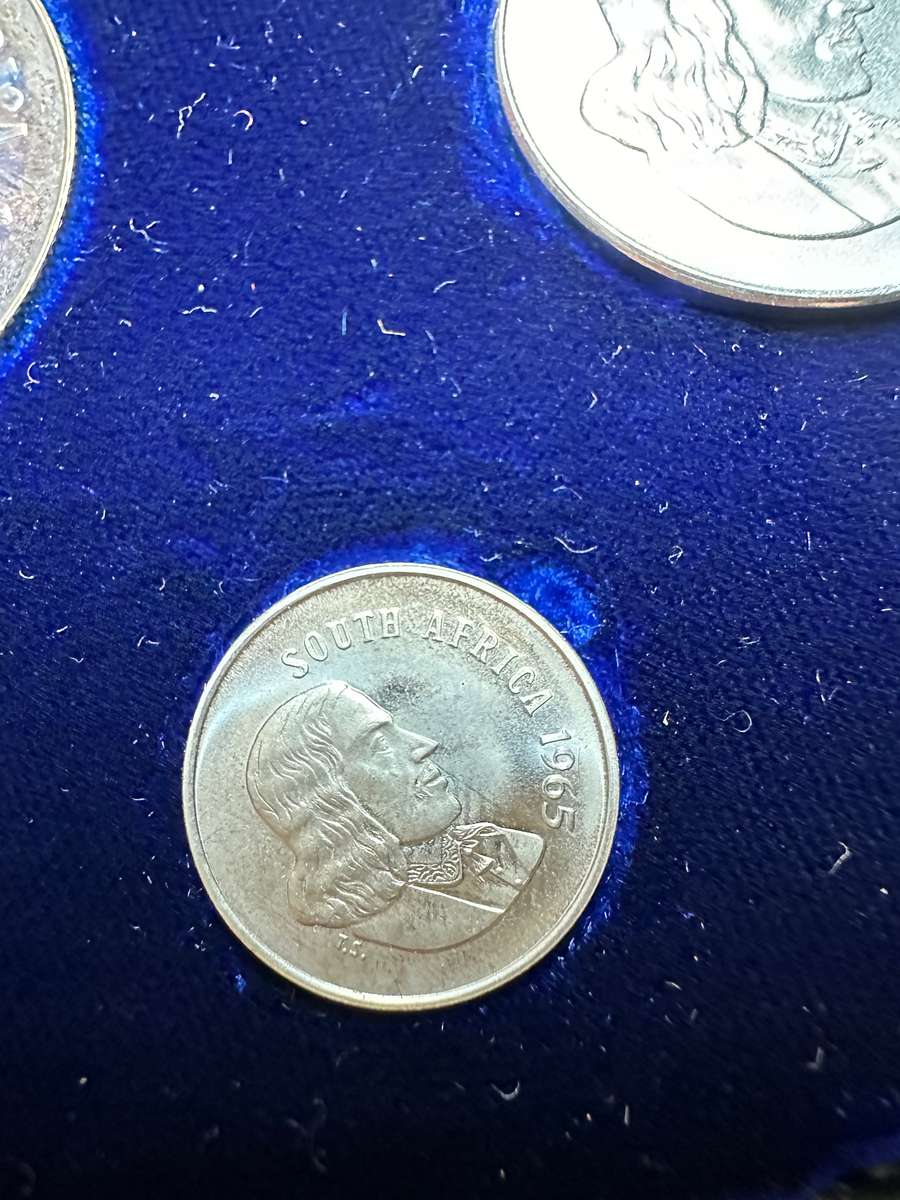 1965 R1- proof set ( mixed Afrikaans & English )