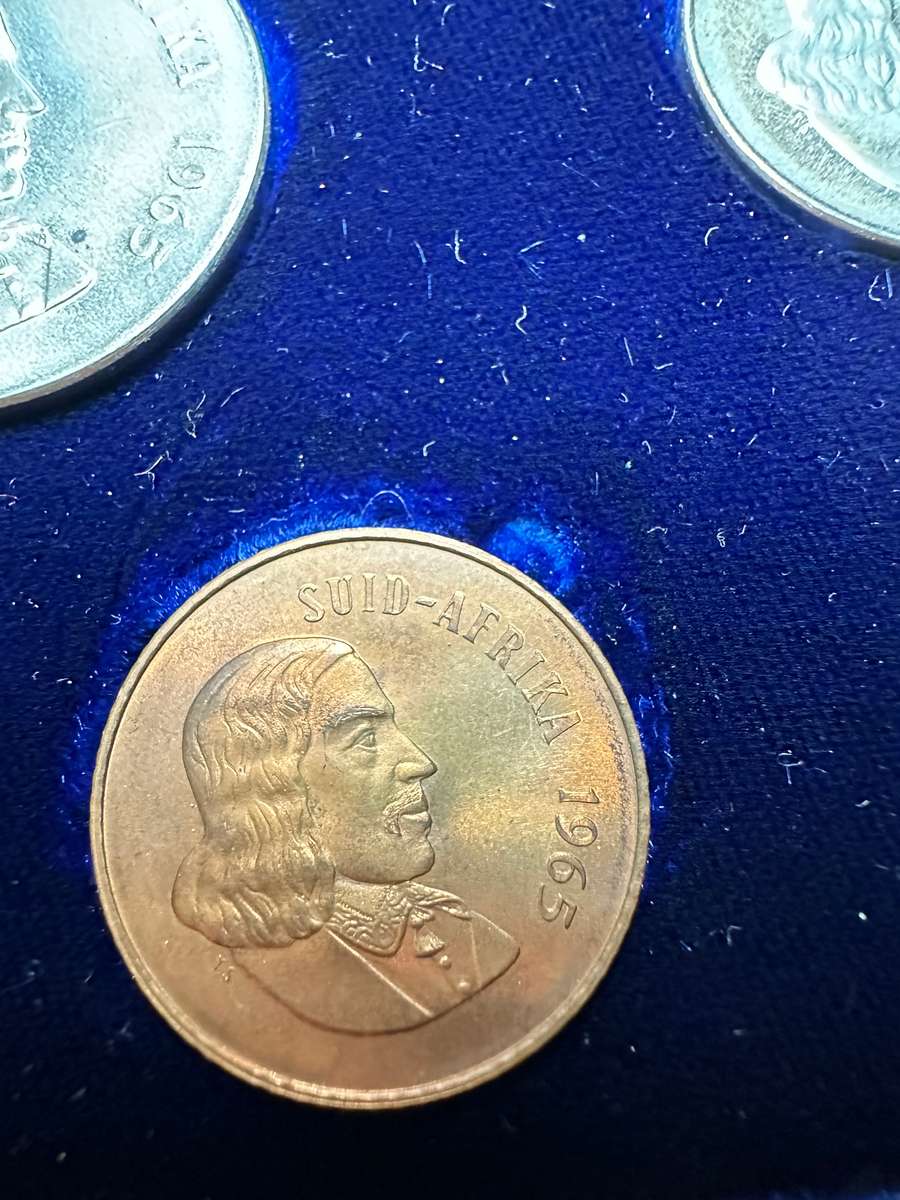 1965 R1- proof set ( mixed Afrikaans & English )