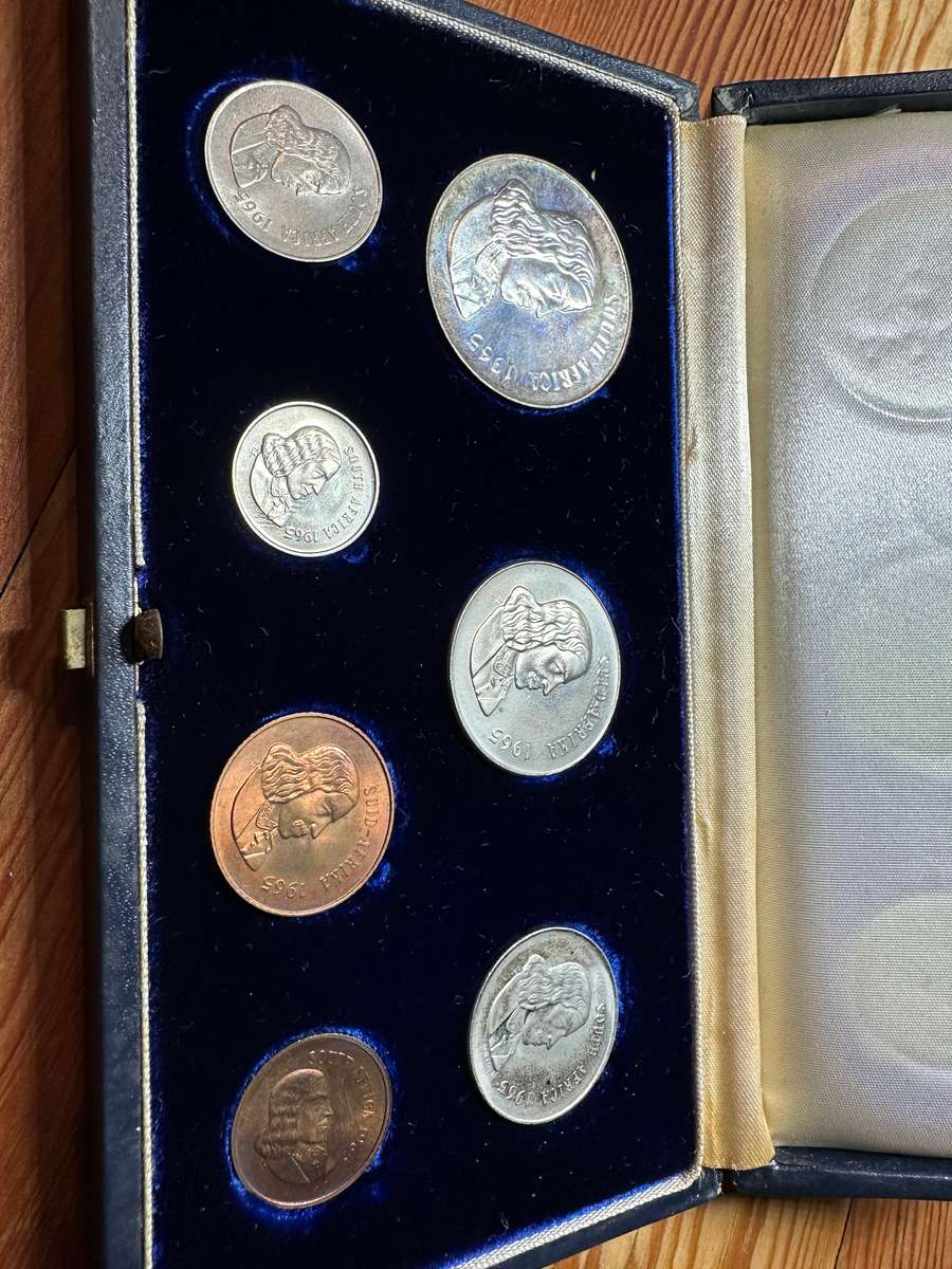 1965 R1- proof set ( mixed Afrikaans & English )