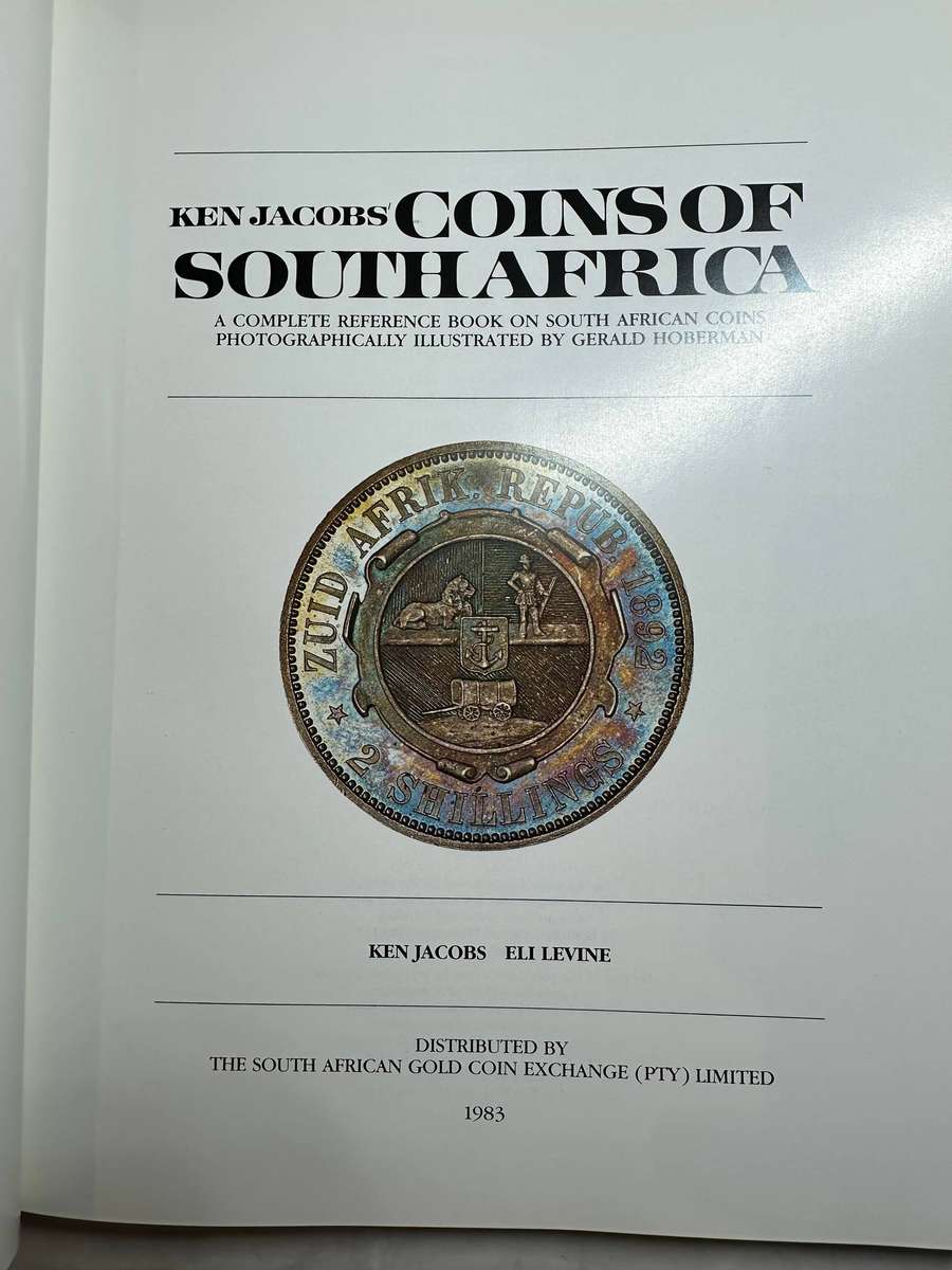 A stunning book of South African Coins by Ken Jacobs
