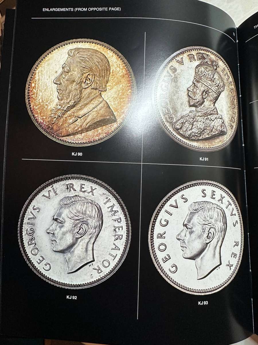 A stunning book of South African Coins by Ken Jacobs