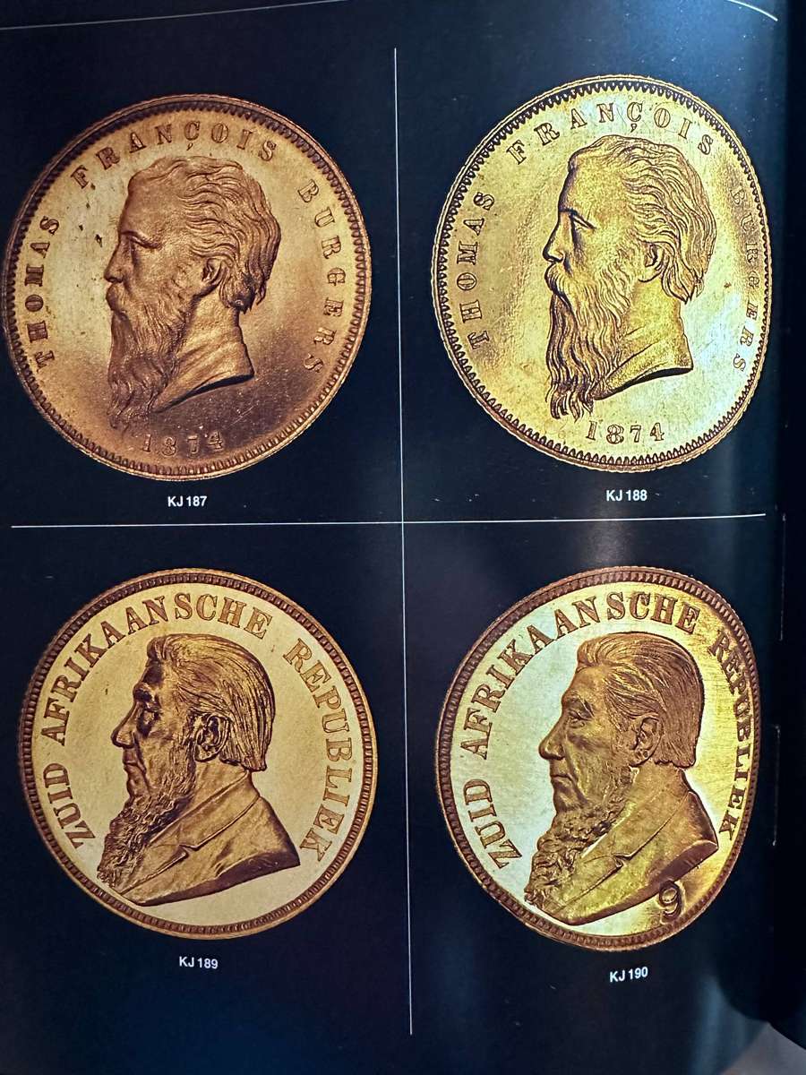 A stunning book of South African Coins by Ken Jacobs