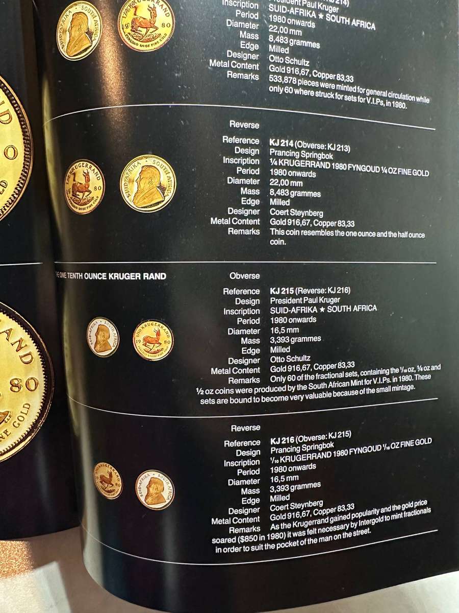 A stunning book of South African Coins by Ken Jacobs
