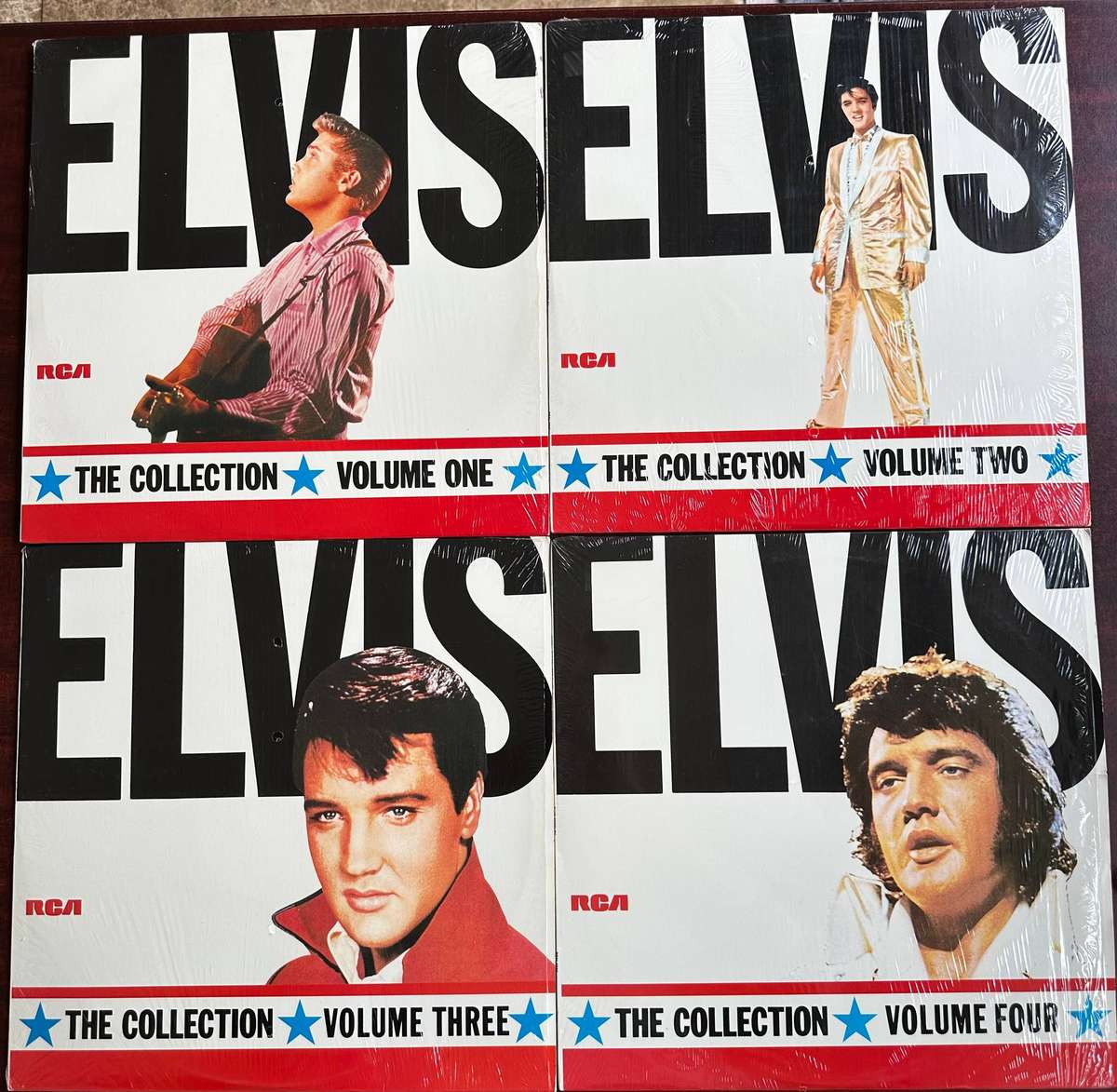 Elvis - The collection vinyls vol 1 to 4 in mint condition