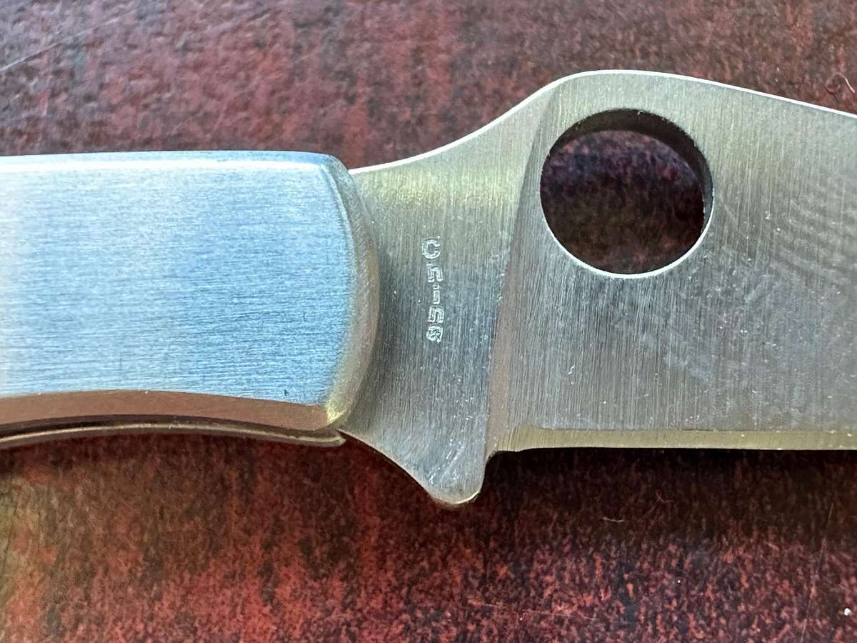 Spyderco mini pocket knife.