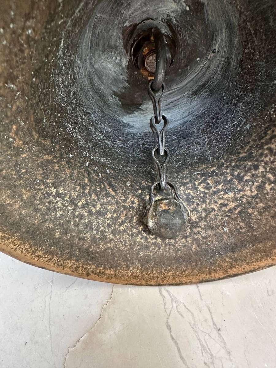 Vintage Solid Brass School bell in good condition
