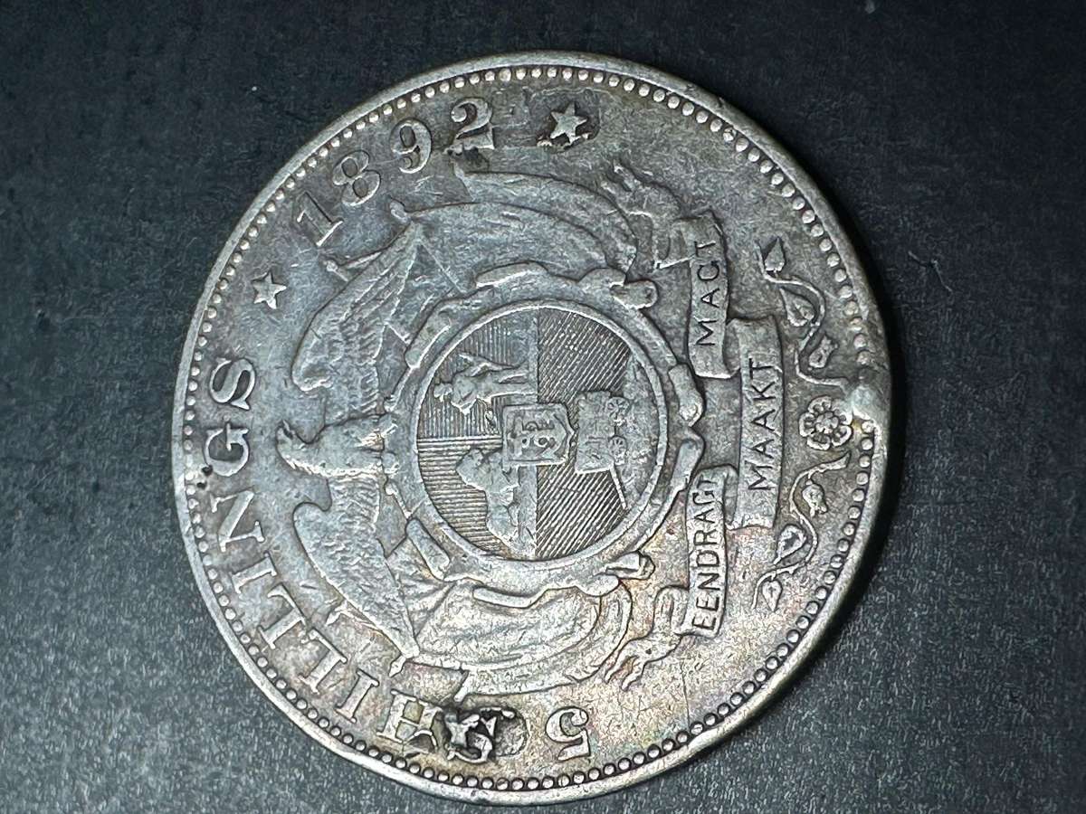 5 Shilling ZAR coin ( Single Shaft )