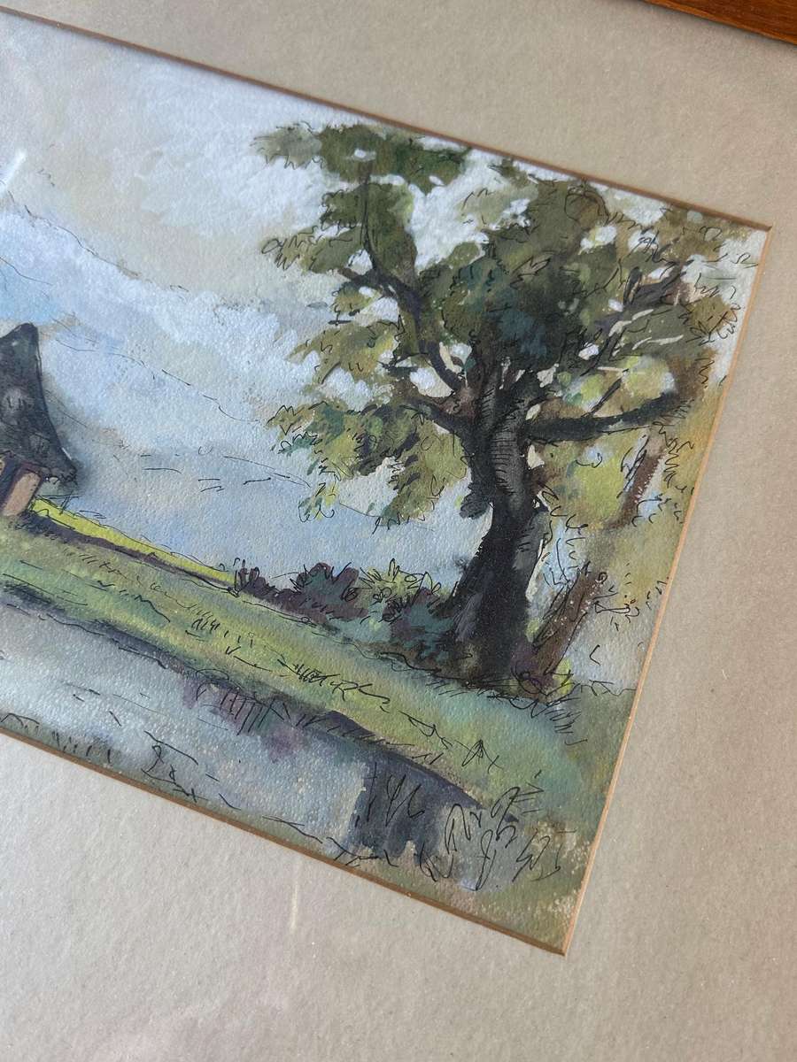 Johan Engela Watercolour Painting