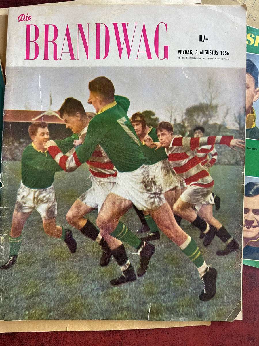Vintage Springbok Books, Scrapbook with Memorabilia and team signatures
