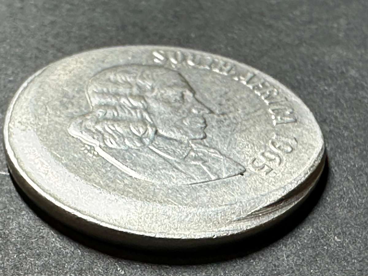 1965 English Error 10 cent coin