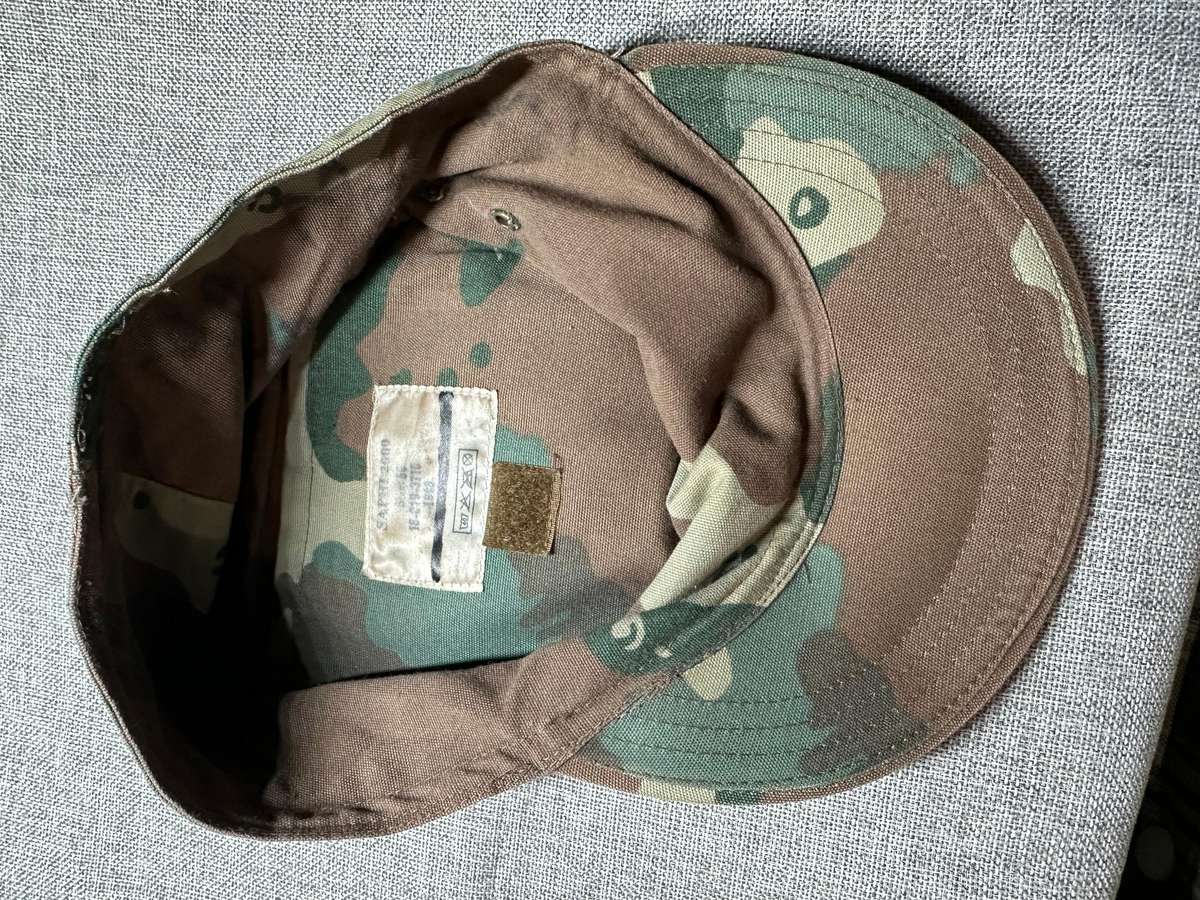 SADF camo cap