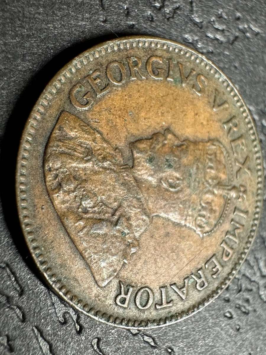 1931 1/4 penny ( oortjie ) Suid coin in EF condition.