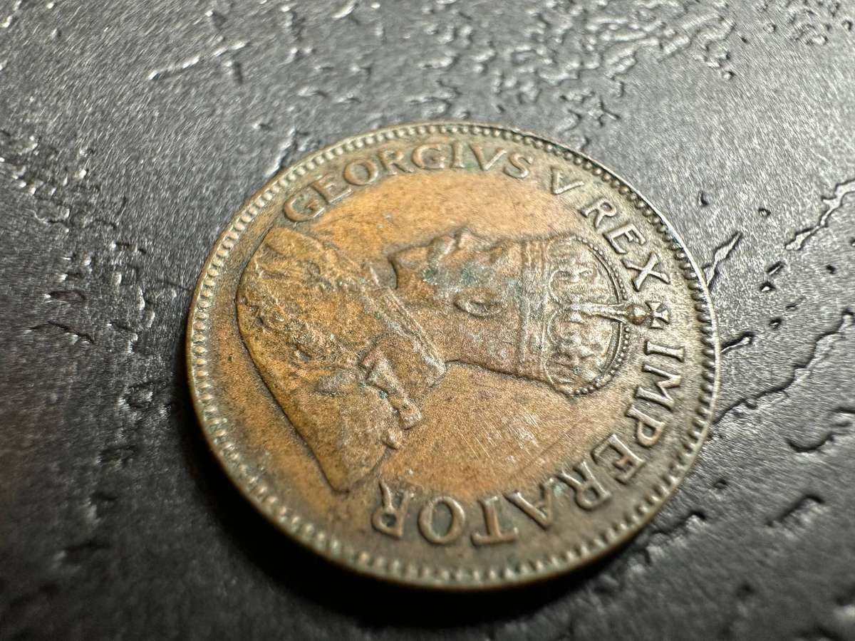 1931 1/4 penny ( oortjie ) Suid coin in EF condition.