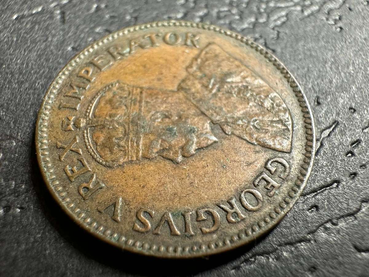 1931 1/4 penny ( oortjie ) Suid coin in EF condition.