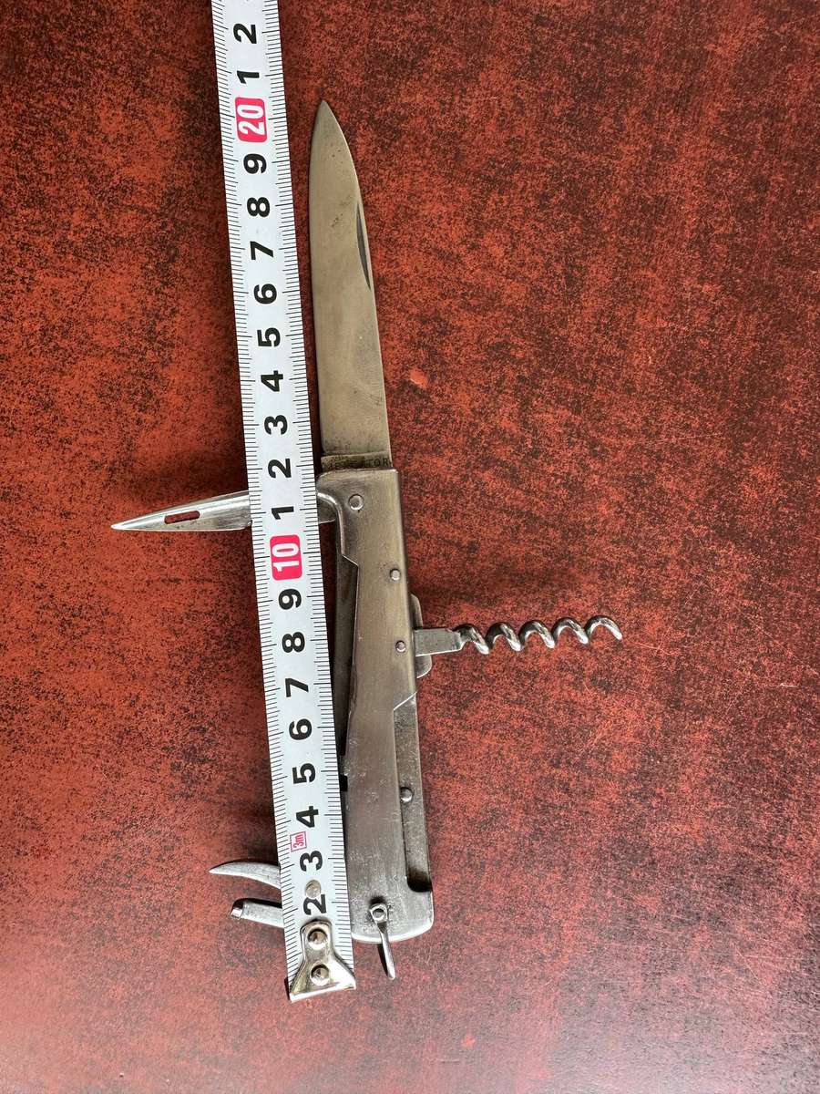 Mercator German Army multi purpose lock blade pocket knife.