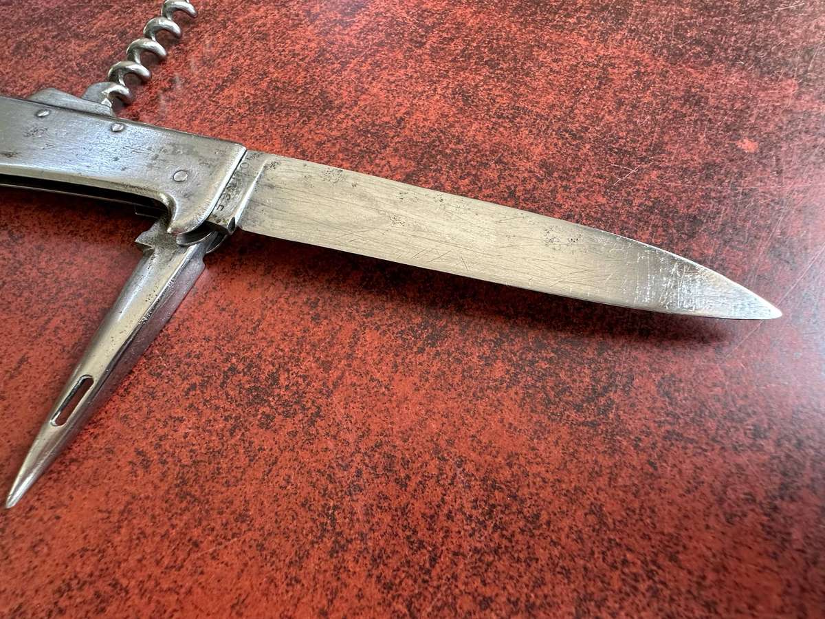 Mercator German Army multi purpose lock blade pocket knife.