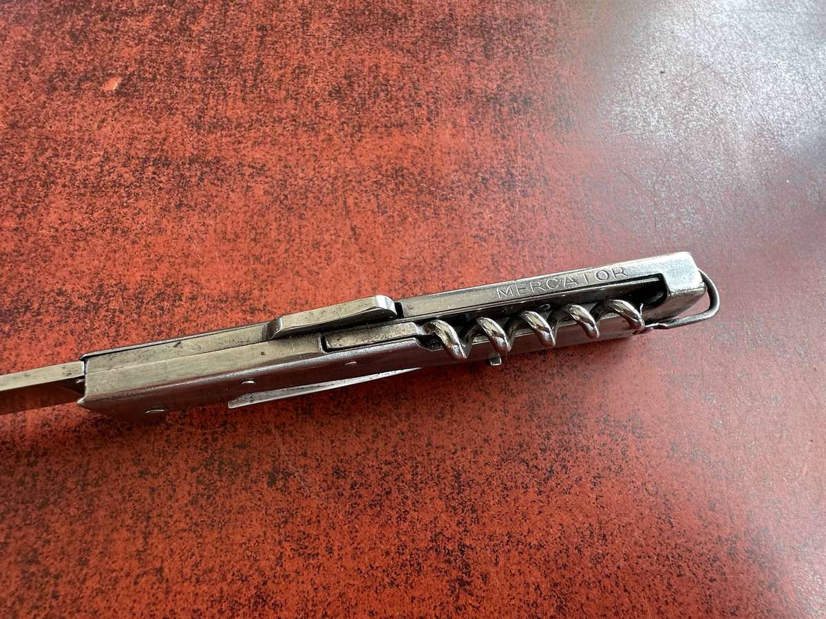 Mercator German Army multi purpose lock blade pocket knife.