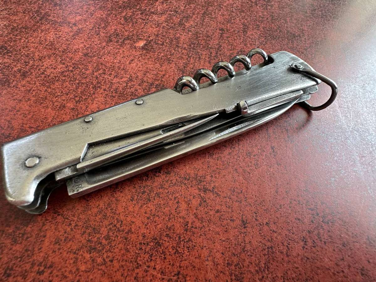 Mercator German Army multi purpose lock blade pocket knife.